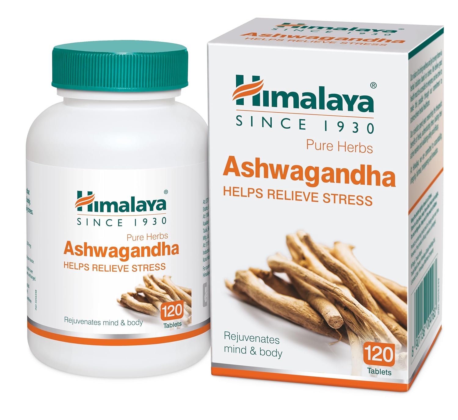 Himalaya Ashwagandha – 120 Tablets | Stress Relief | Rejuvenates Mind & Body | Improves Strength & Energy | General Wellness