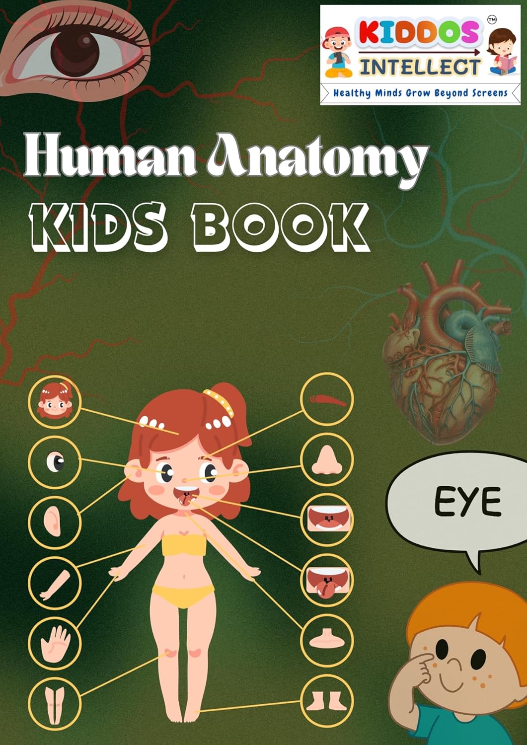 🧠 Human Anatomy Busy Book for Kids! 📖🔬 Fun Learning About Body Parts, Organs & Brain-Boosting Foods 🍎 Interactive Activities for Preschool & Kindergarten 🏫 Explore How the Body Works & Stay Healthy! 🚀