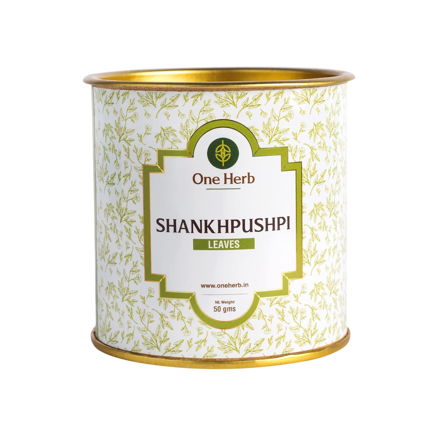 One Herb – Shankhpushpi Leaves 50g, Superherb for Memory & Sleep, Helps with Headache, Herbal Tea, Caffeine Free