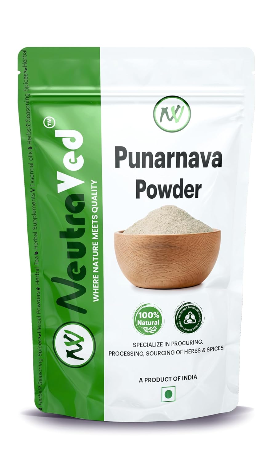 NeutraVed Punarnava Powder 200 Gm | Boerhavia Diffusa Root Powder for Wellness May Support (200g)