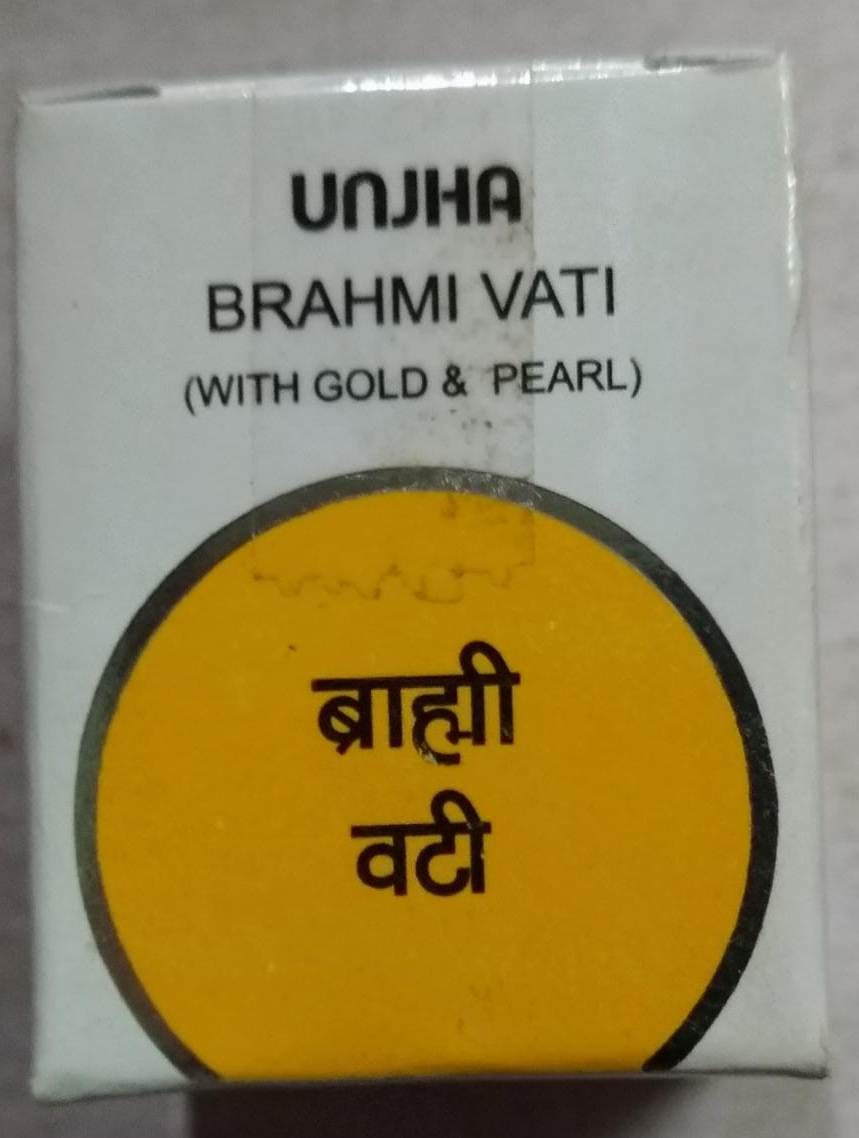 Unjha Pharmacy Brahmi Vati, 30 Count
