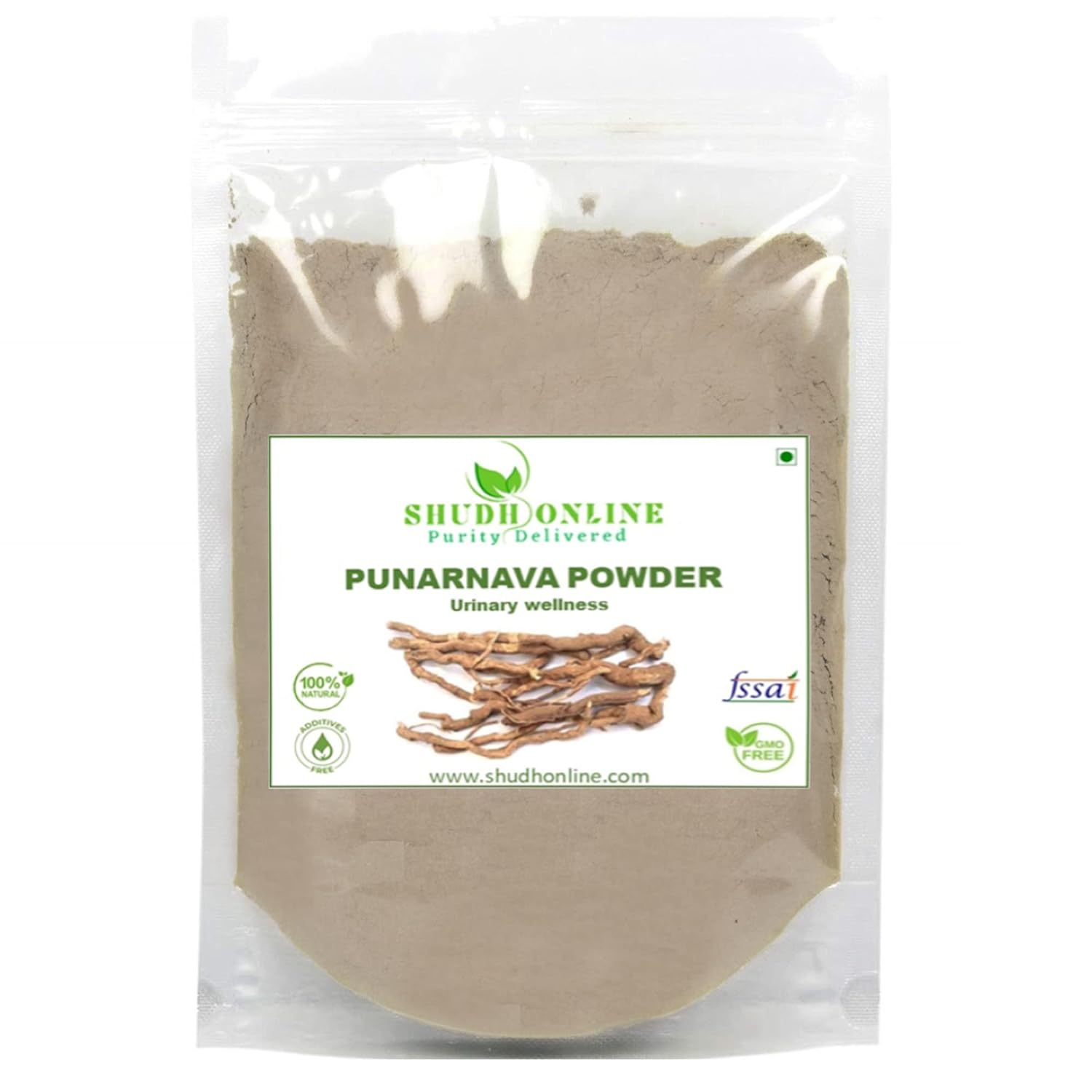 Shudh Online Punarnava root powder, Boerhavia Diffusa (1000 grams / 1 Kg) – Good Health and Healthy Appetite