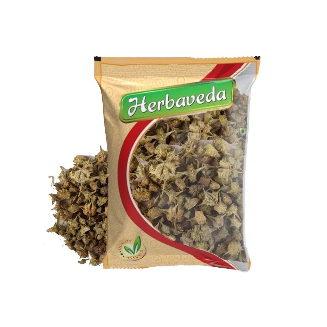 Herbaveda -Gokhru Chota (200g) Gokhroo Chota | Gokshura | Tribulus Terrestris Seeds | Small Caltrops | Sabut
