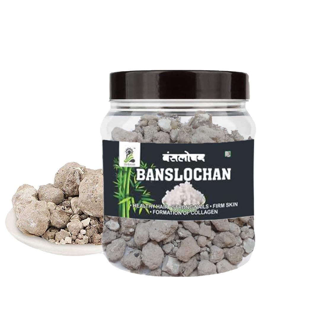 Herbaveda- Banslochan Asli 100g | Bambusa Arundinacea Willd | Bamboo | Tabasheer | Vanshlochan | Tabashir | Imported From Indonesia