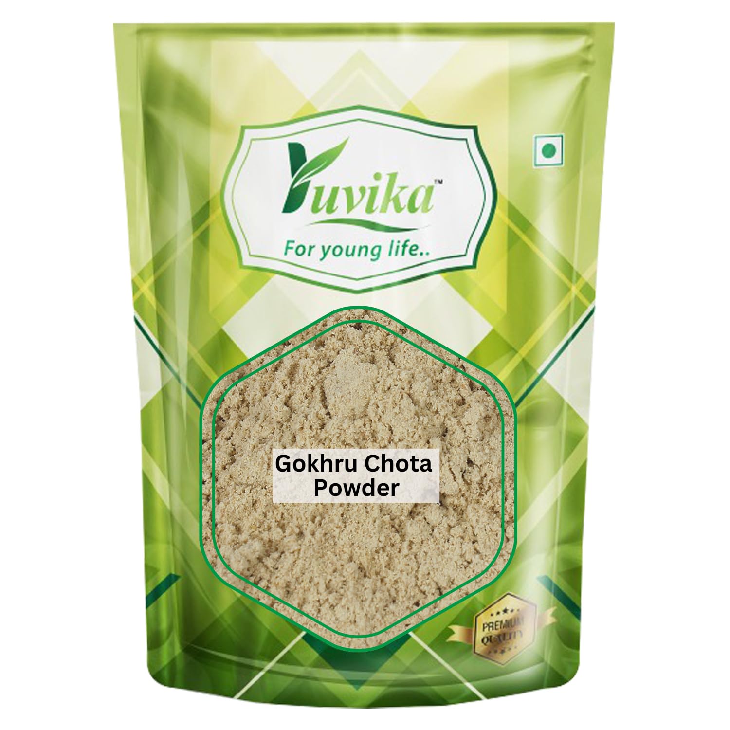 YUVIKA Gokhru Chota Powder – Gokhroo Chota – Tribulus Terrestris Seeds – Small Caltrops 400 Grams