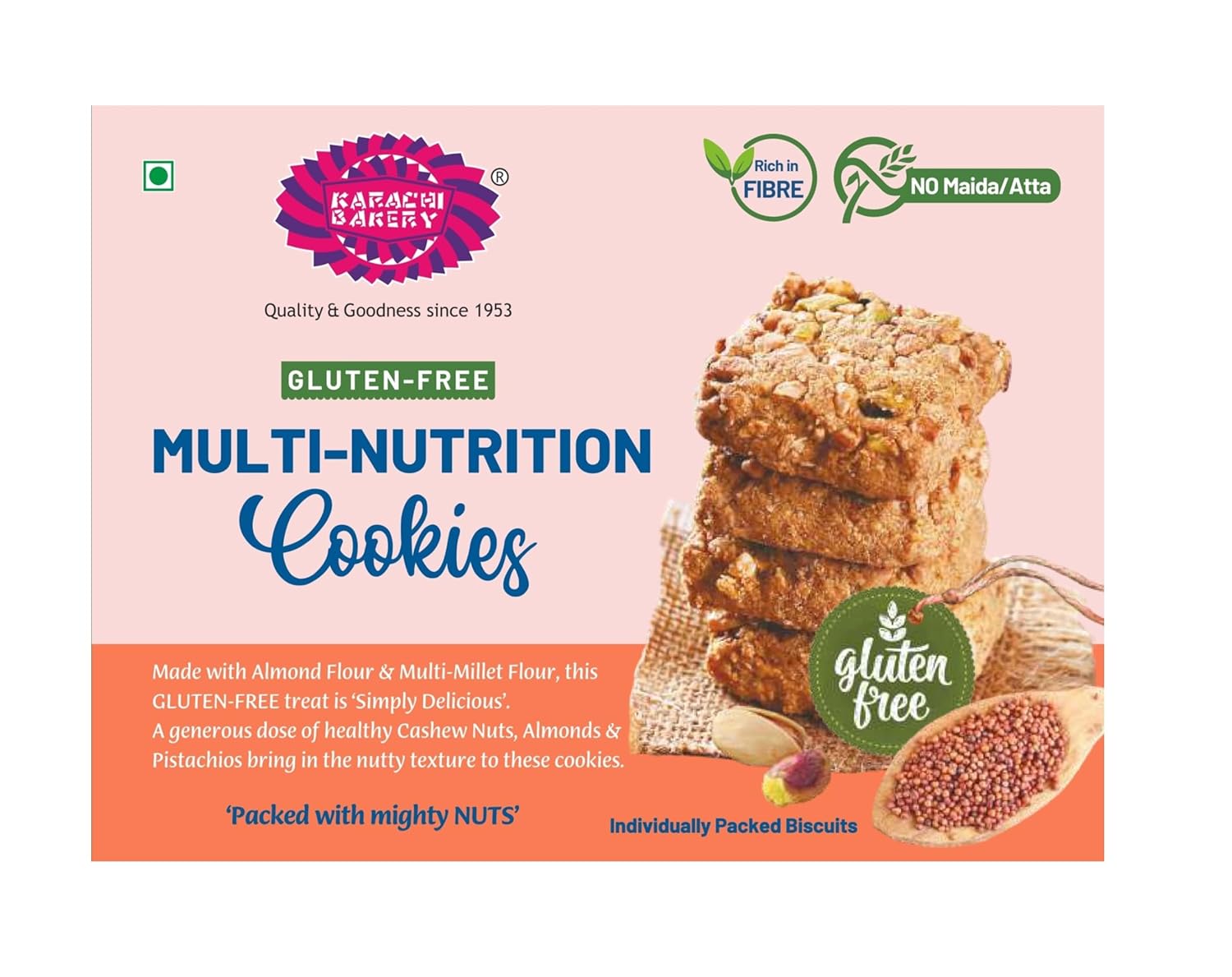 Karachi Gluten Free Biscuits (Multi Nutrition)
