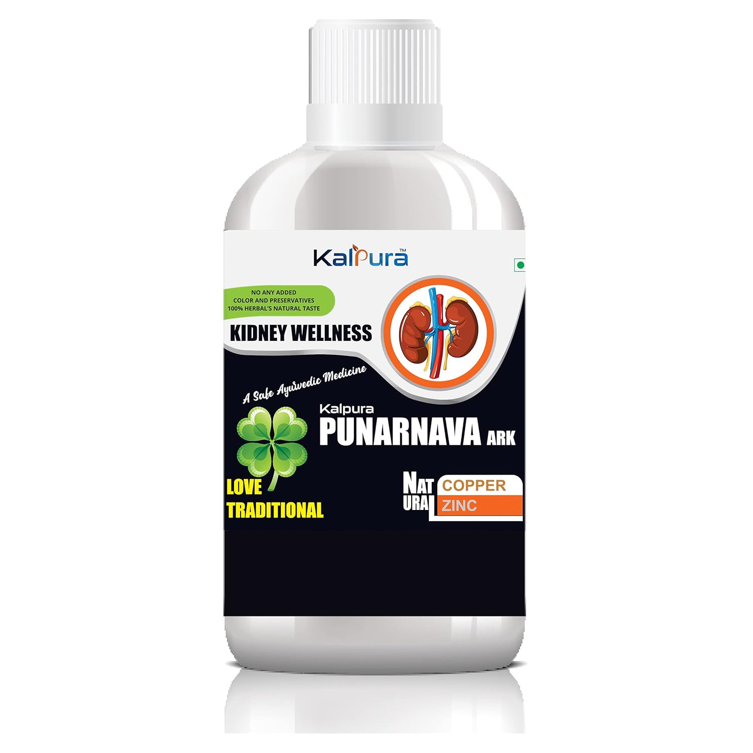Kalpura Punarnava Ark – 100% Pure Distillate | Supports Kidney & Liver Health | Helps Maintain Sugar Levels & Body Weight | Natural Herbal Extract | No Artificial Colors or Chemicals | 500ml Bottle