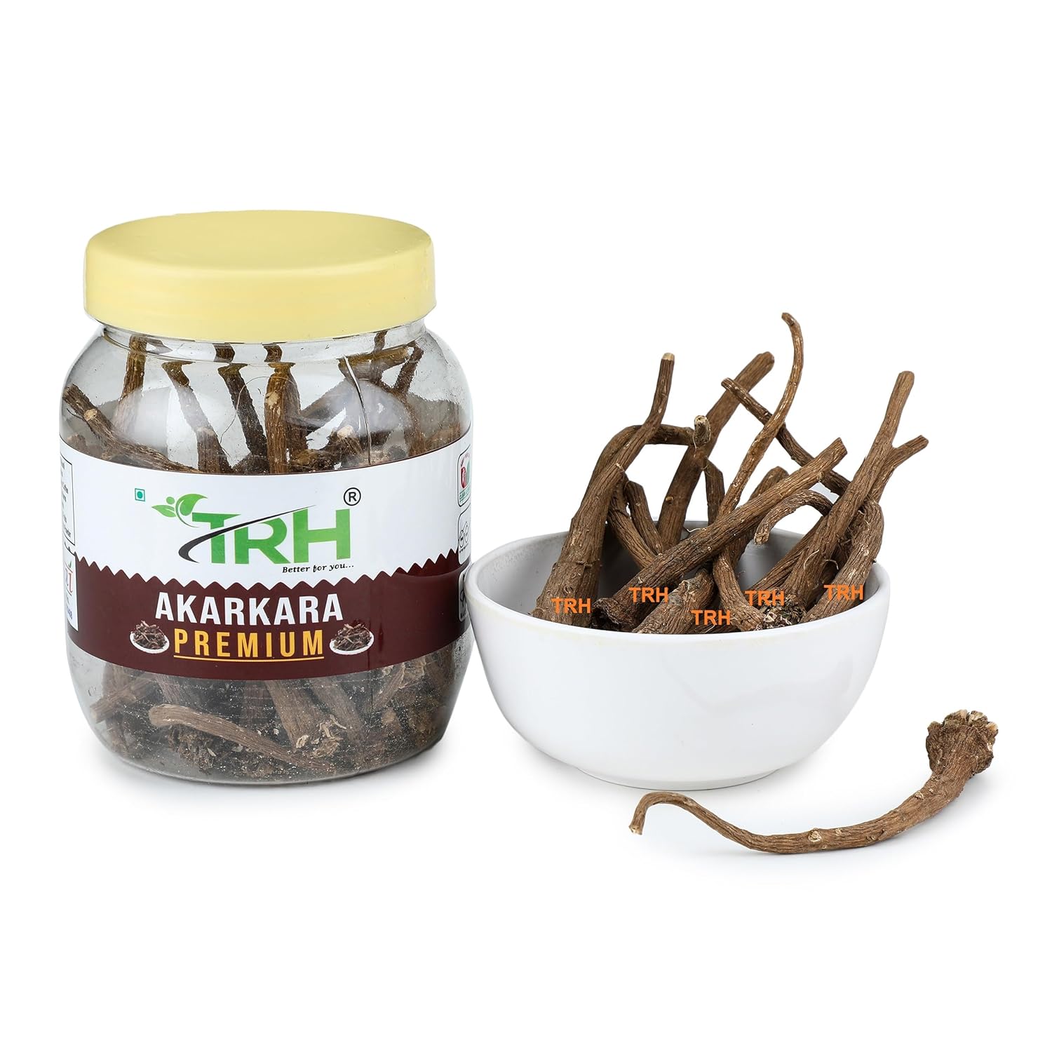 TRH Premium Akarkara Irani Roor(Raw)| Anacyclus Pyrethrum | Akarkara Root Powder | Anacyclus Pyrethrum | Pellitory Root (100 gm)