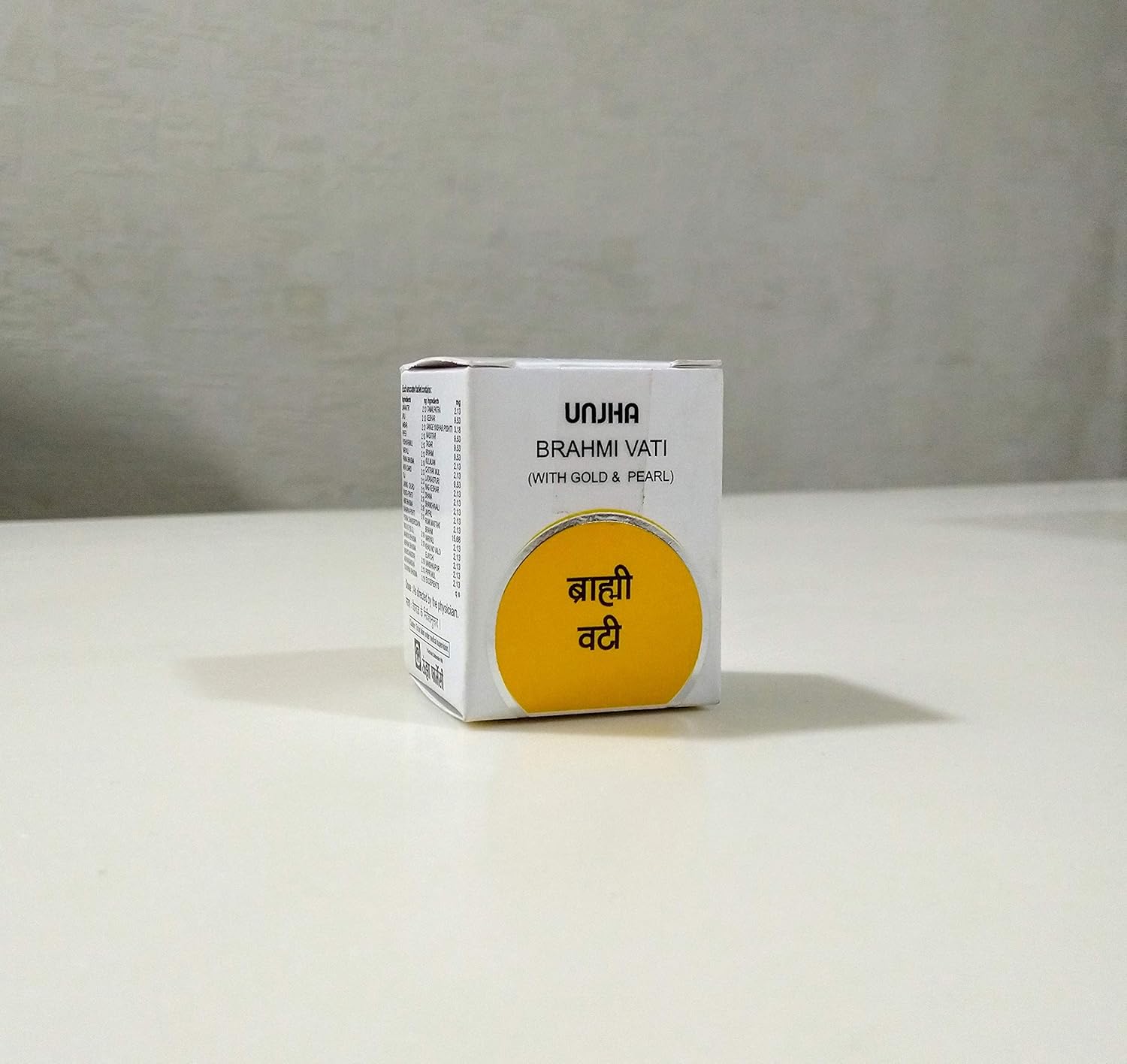 Unjha Pharmacy Brahmi Vati Tablet, 30 Count
