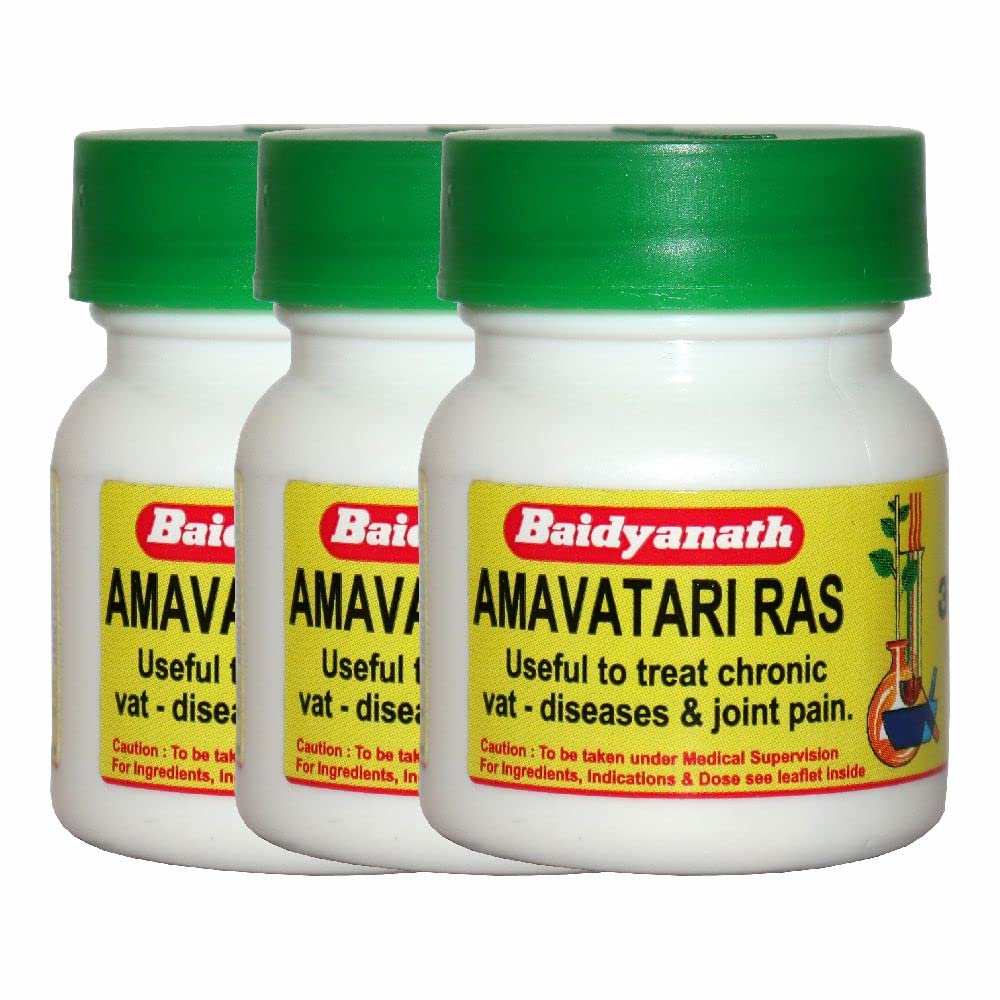 Baidyanath Asli Ayurved Amavatari Ras-40 Tab (Pack Of 3)