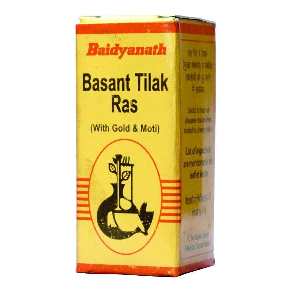 Baidyanath Asli Ayurved Basanttilak Ras Smgy -10 Tablets