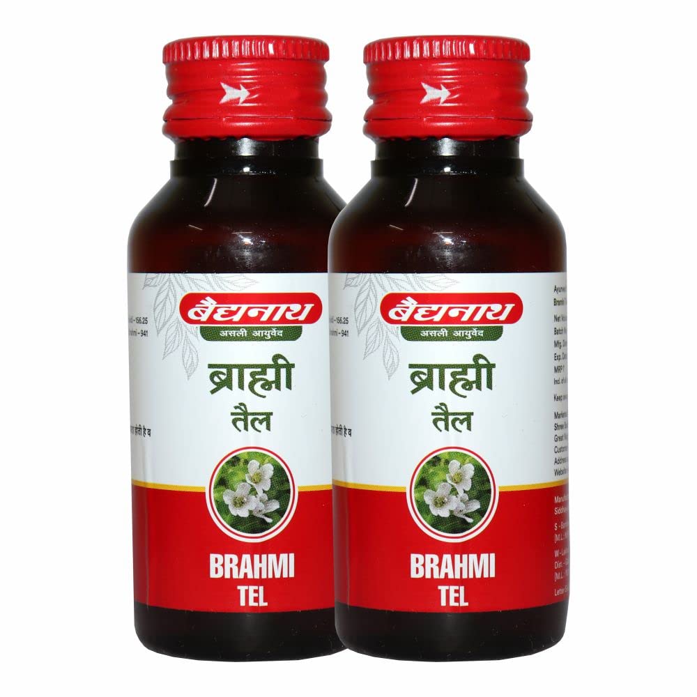 Baidyanath Brahmi Tel-50 Ml (Pack Of 2)