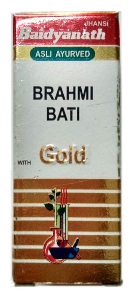 Baidyanath Jhansi Brahmi Bati Gold, 10 Tablets
