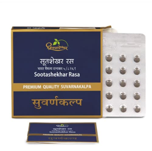 Dhootapapeshwar Sutashekhar Rasa 10 Tab (Gold)