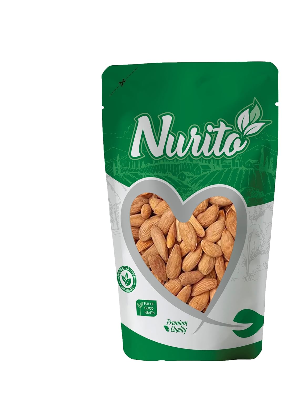 Nurito Gurbandi Almonds 200 Grams with Rich Flavor, High Antioxidant Content, and Brain-Boosting Nutrition for Daily Vitality and Wellness |Packed with Energy to Support Kids’ Learning, Adults’ Productivity, and Elders’ Strength