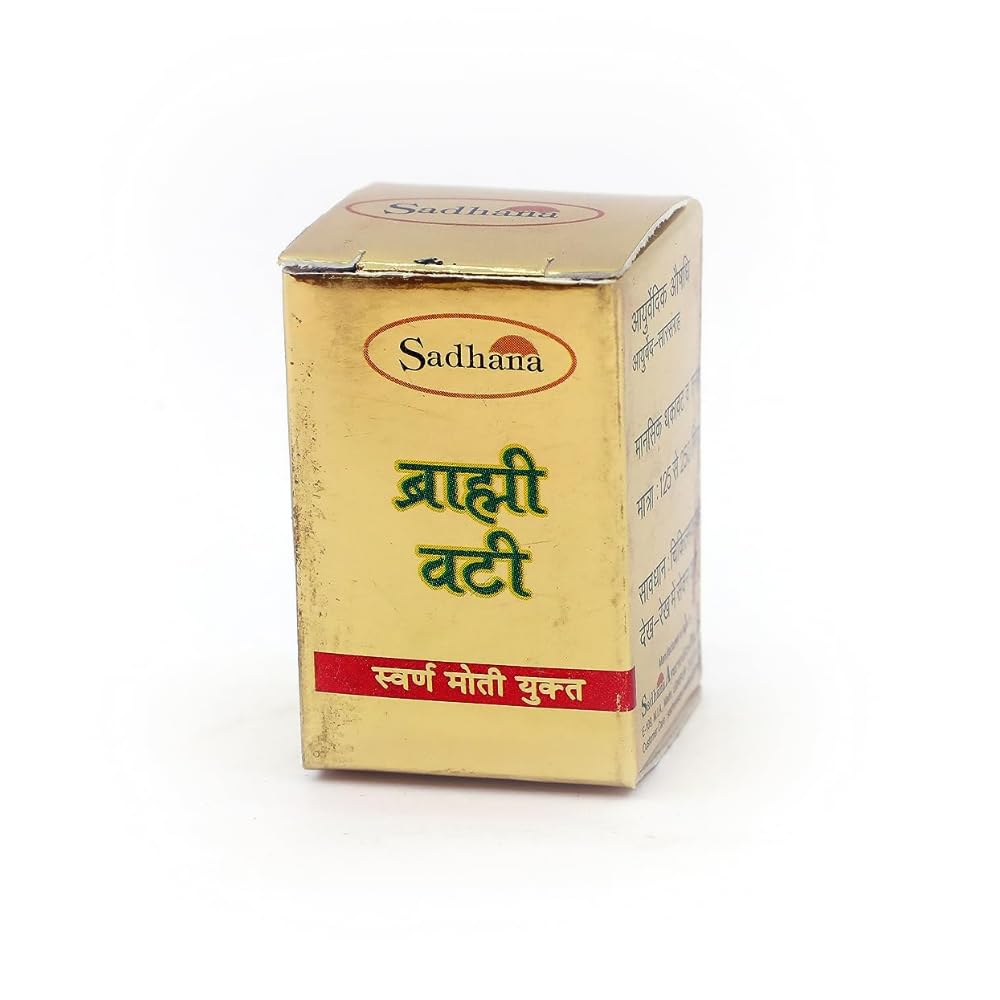 Sadhana Ayurvedics Brahmi Vati (Gold) – 10Tab