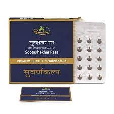 Shree Dhootapapeshwar Ltd. Sootashekhar Rasa (10 Tablets)